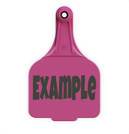Extra Large Tag