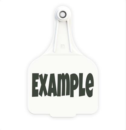 Extra Large Tag