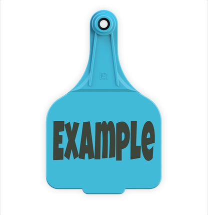 Extra Large Tag