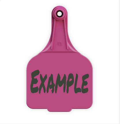 Extra Large Tag