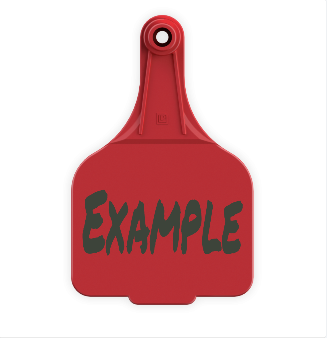 Extra Large Tag